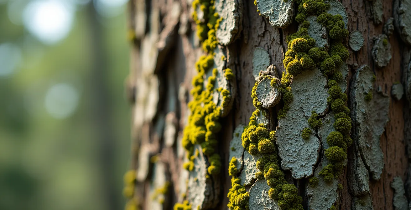 Forêt ancienne de pins blancs dans une zone de préservation extrême du parc